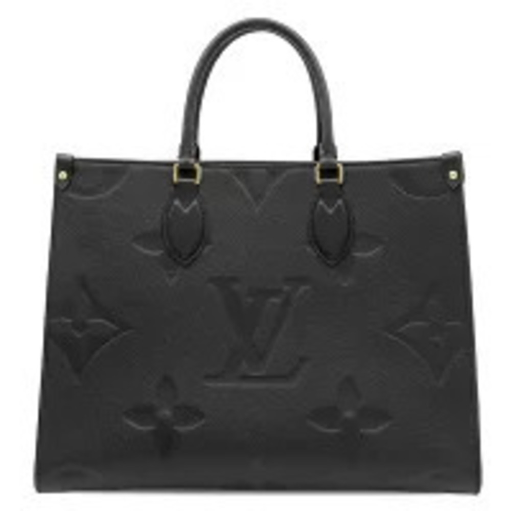 Louis Vuitton bag OnTheGo Monogram Empreinte Noir Black Handbag Shoulder